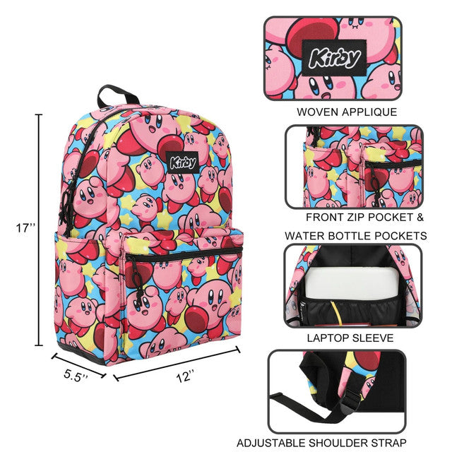 Kirby Mochila Pink Puff - Fan Army