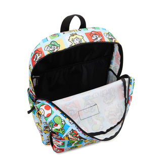 Super Mario Mochila Personajes Azul - Fan Army