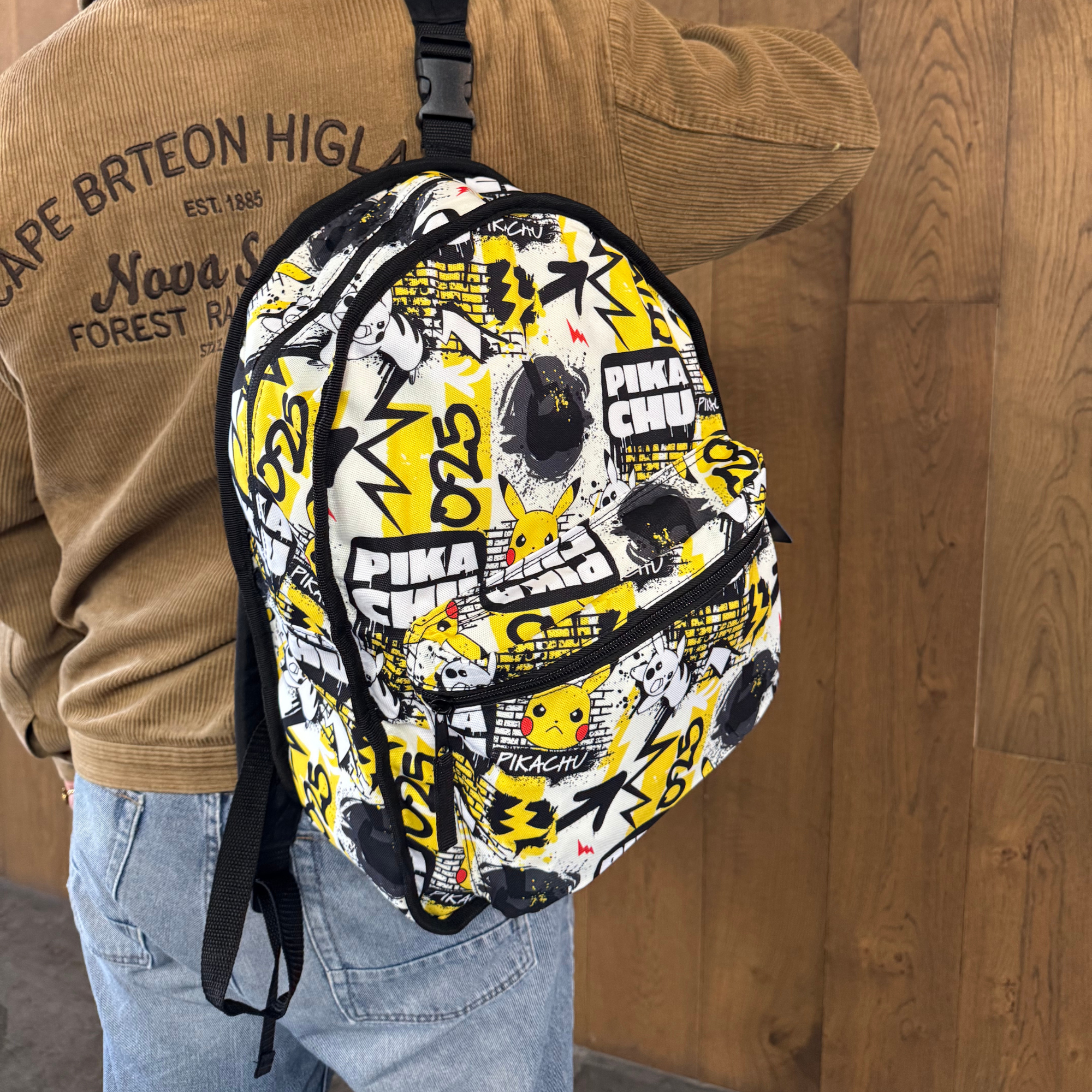 Mochila Reversible Pokémon Peluche - Fan Army