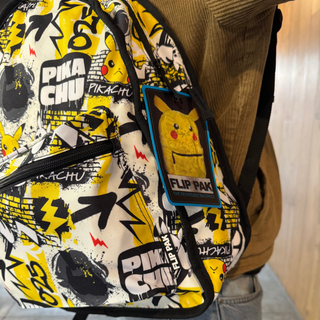 Mochila Reversible Pokémon Peluche - Fan Army