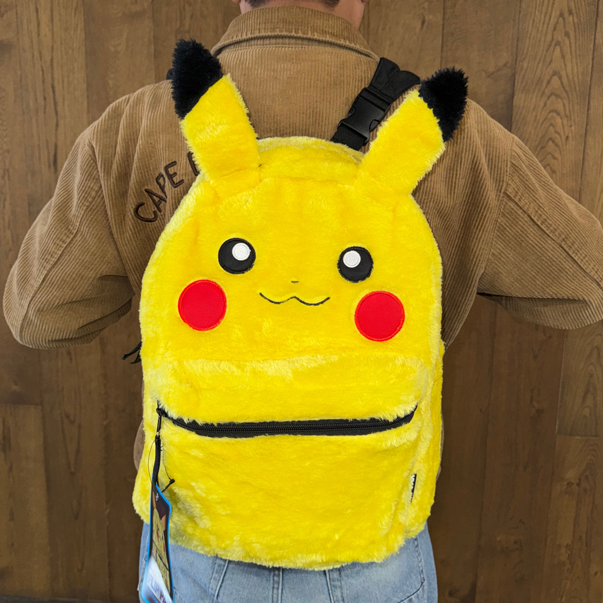 Mochila Reversible Pokémon Peluche - Fan Army