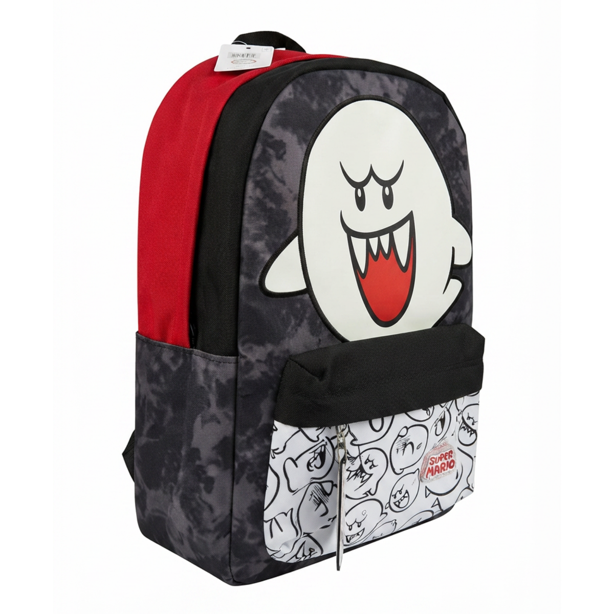 Mochila Super Mario Boo Negra con Diseño Glow in the Dark