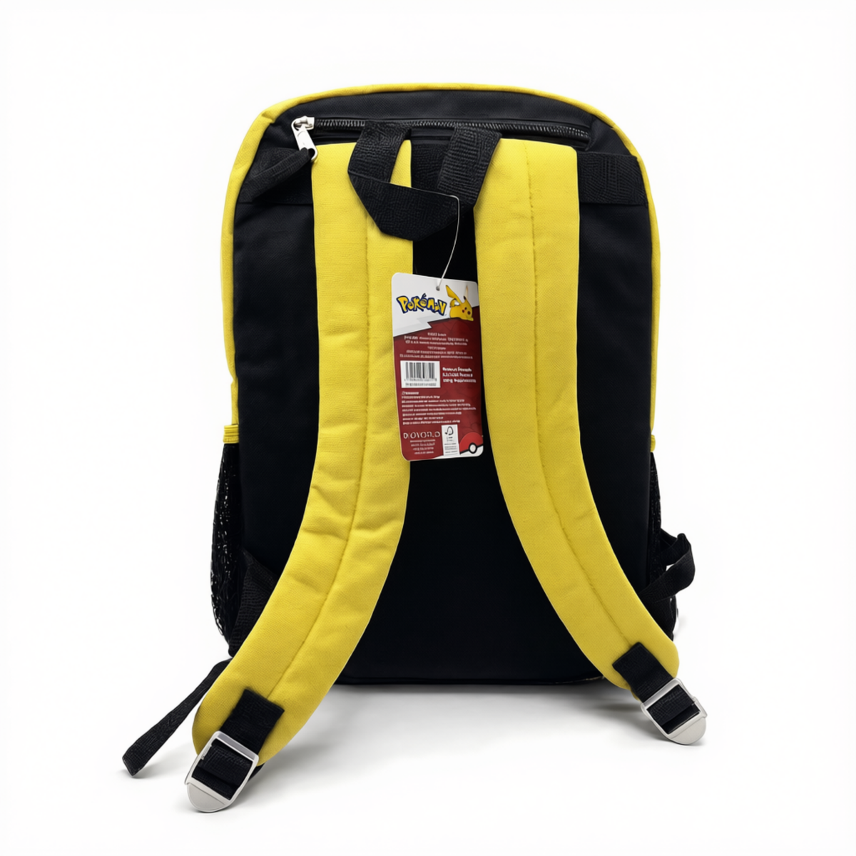 Mochila Pokémon Pikachu Amarilla Negra Escolar