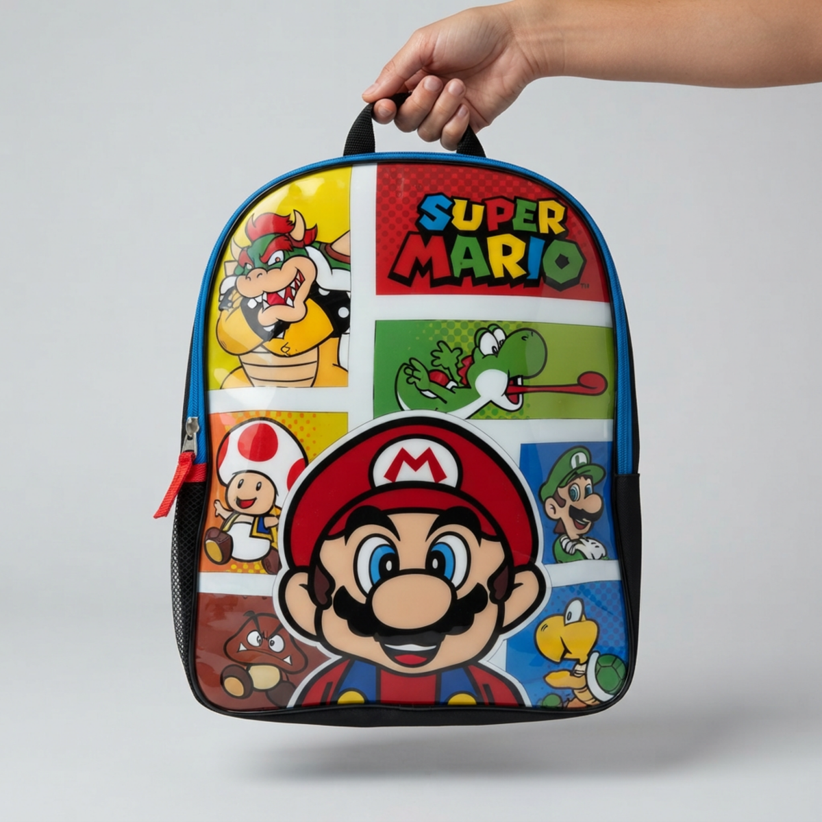 Mochila Super Mario Personajes Multicolor Oficial