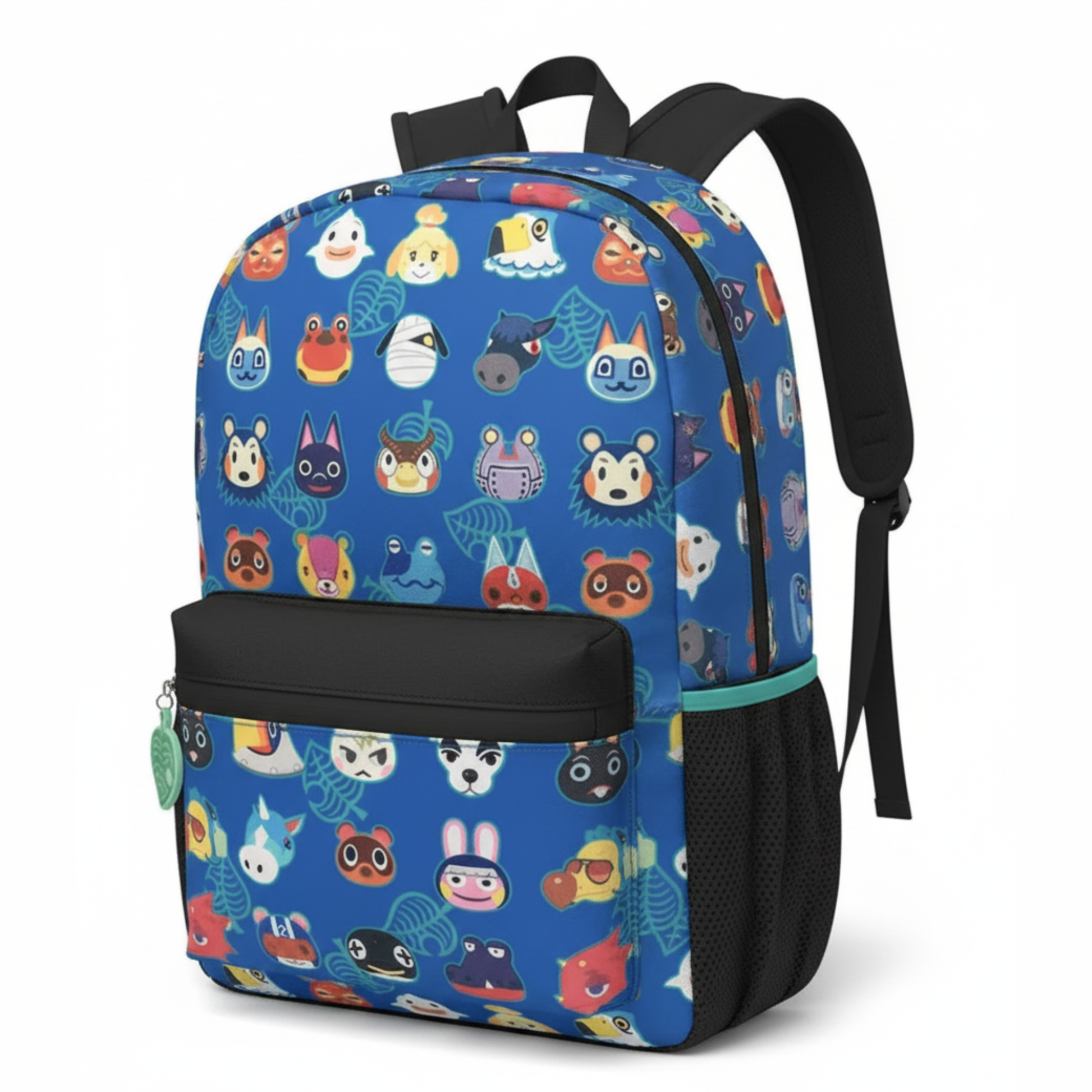 Mochila Escolar Animal Crossing Personajes - Diseño Colorido y Espacioso - Fan Army