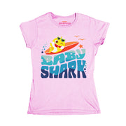 Playera Niña Baby Shark - Surf - Fan Army