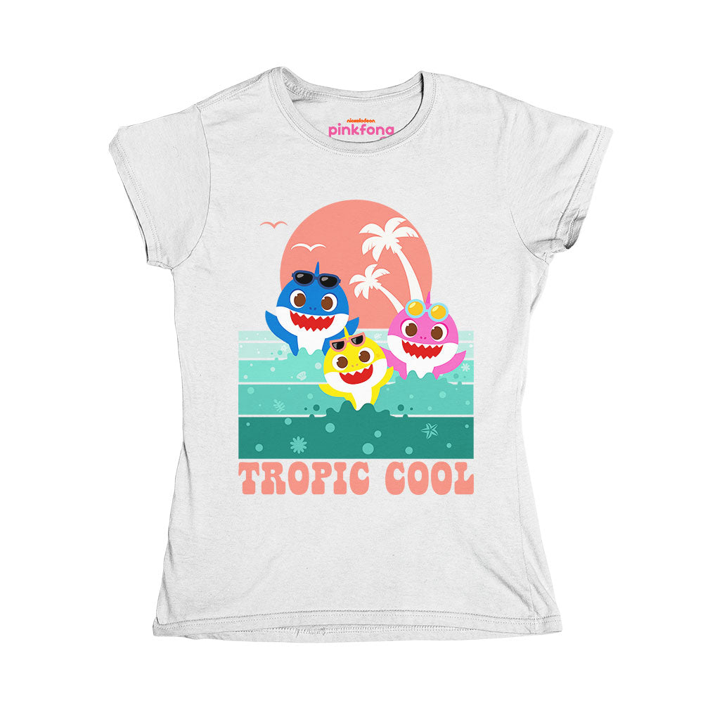 Playera Niña Baby Shark - Tropic - Fan Army