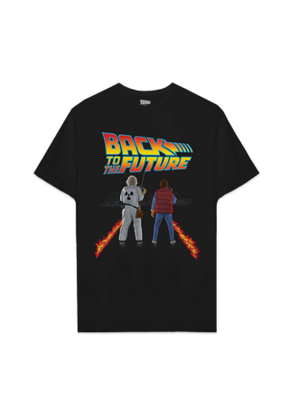 Playera Back to the Future Fire