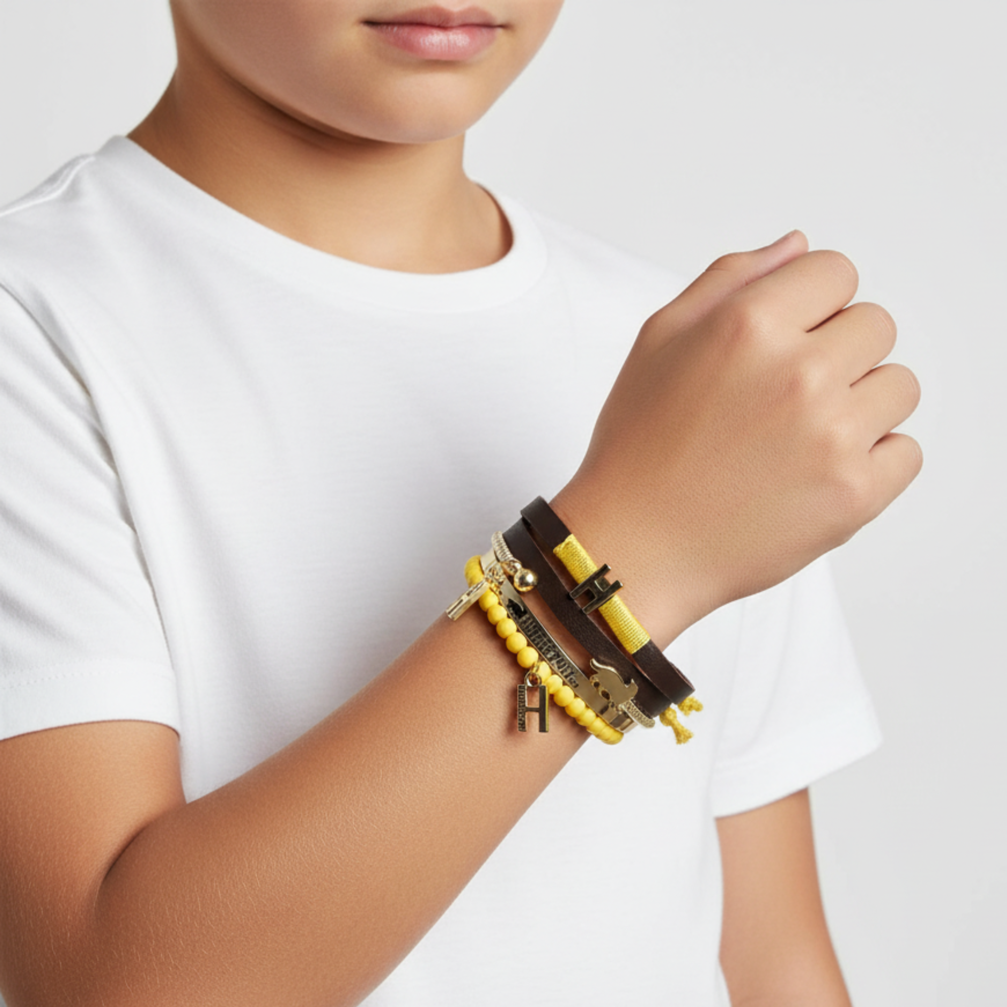 Pulseras Harry Potter Hufflepuff para hombre y mujer - Fan Army