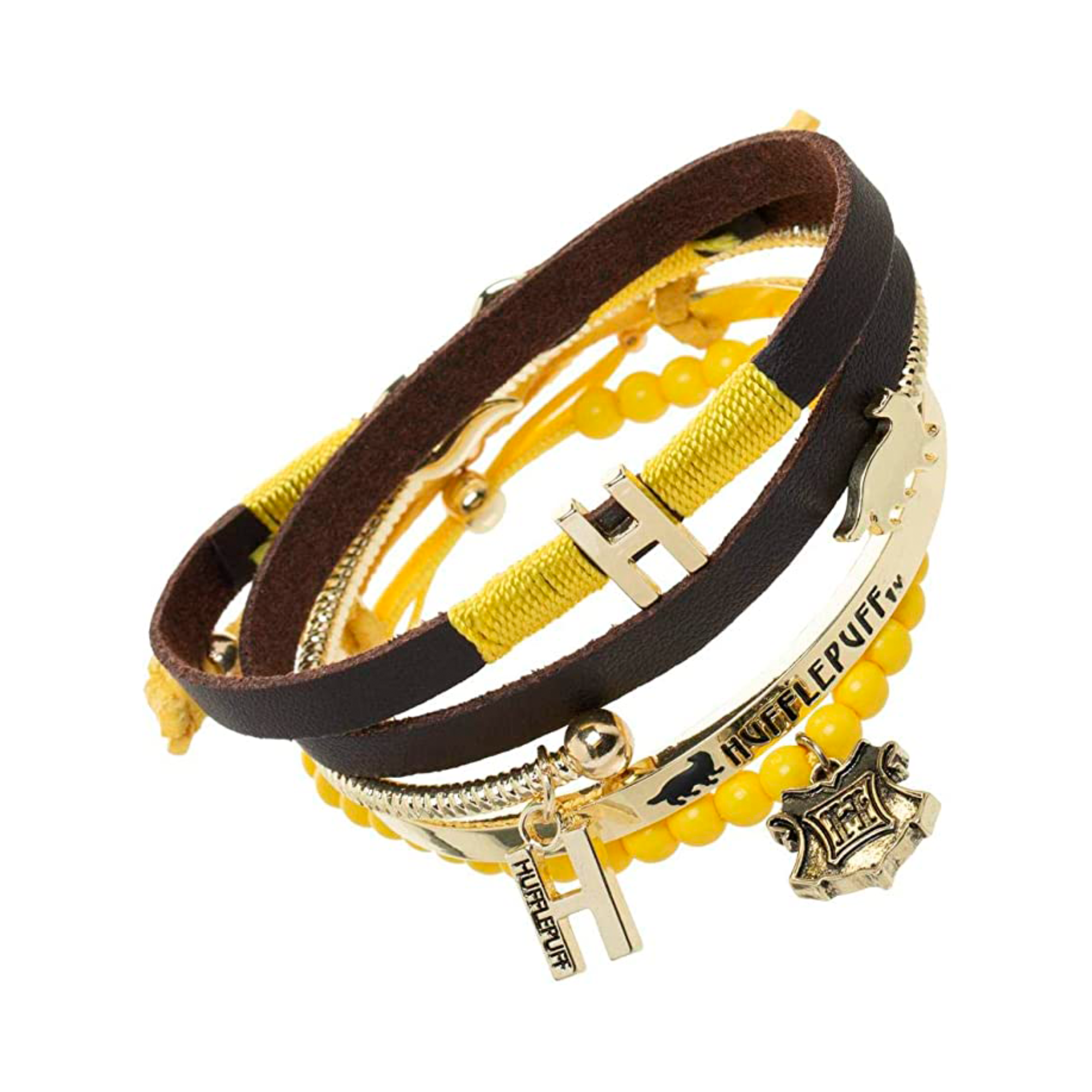 Pulseras Harry Potter Hufflepuff para hombre y mujer - Fan Army