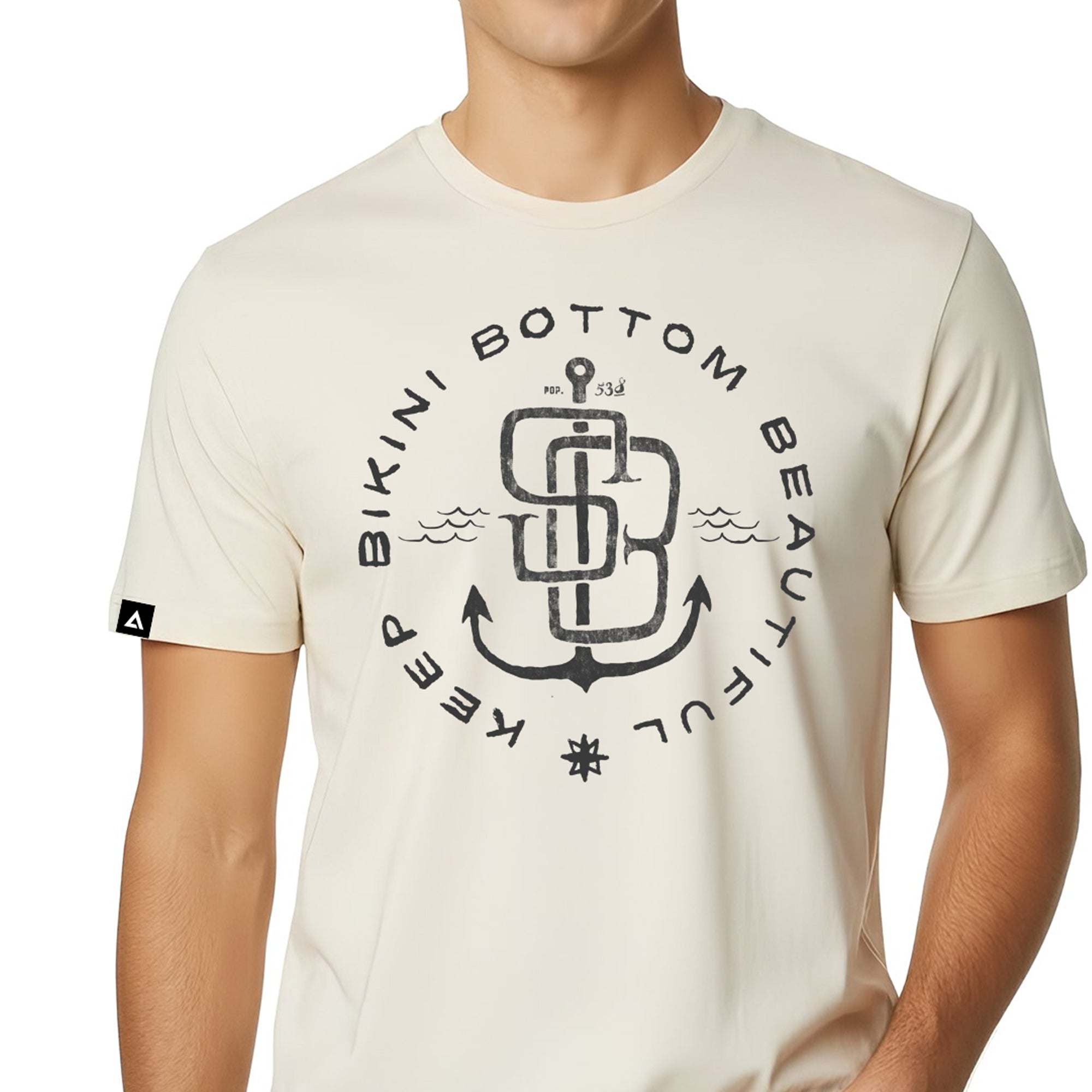 Playera Bob Esponja Hombre Mujer Arena Keep Bikini