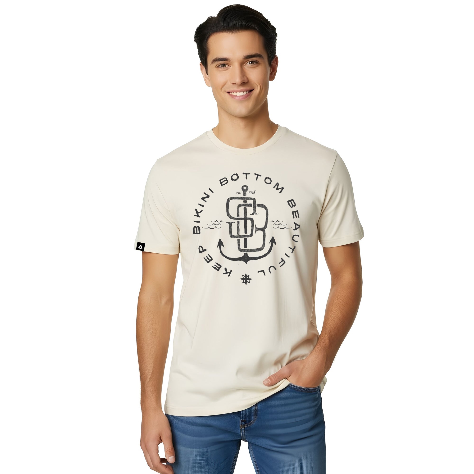 Playera Bob Esponja Hombre Mujer Arena Keep Bikini