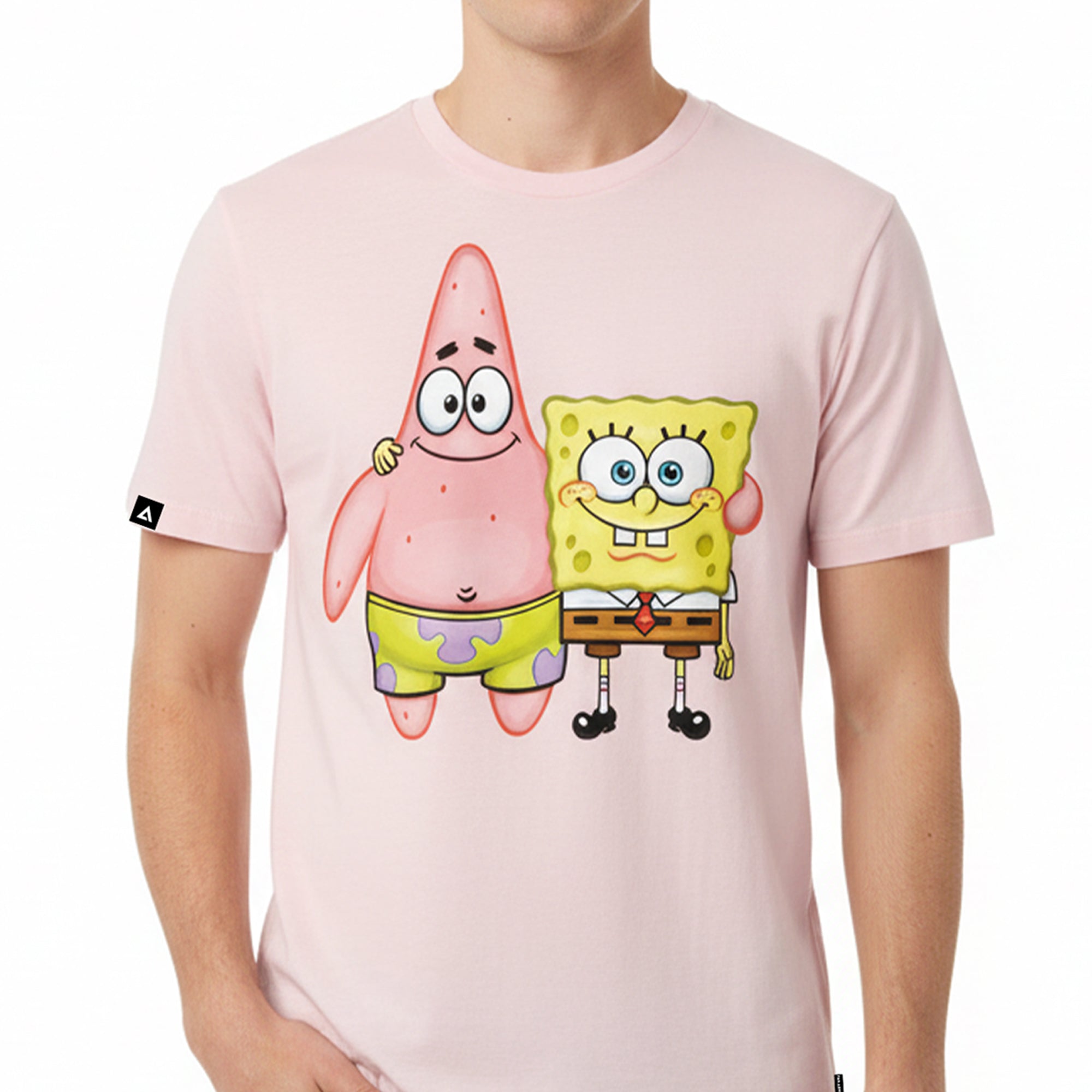 Playera Bob Esponja Hombre Mujer Rosa Hug