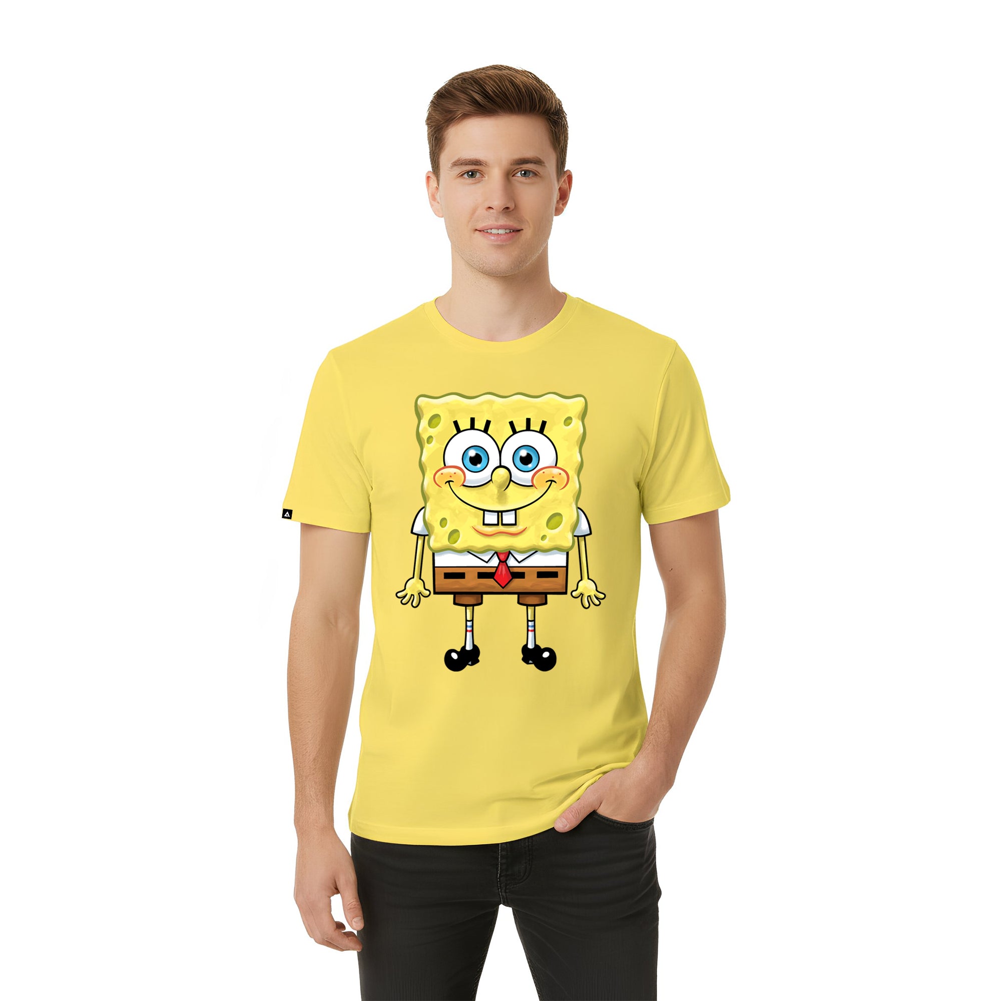 Playera Bob Esponja Hombre Mujer Amarillo BOB