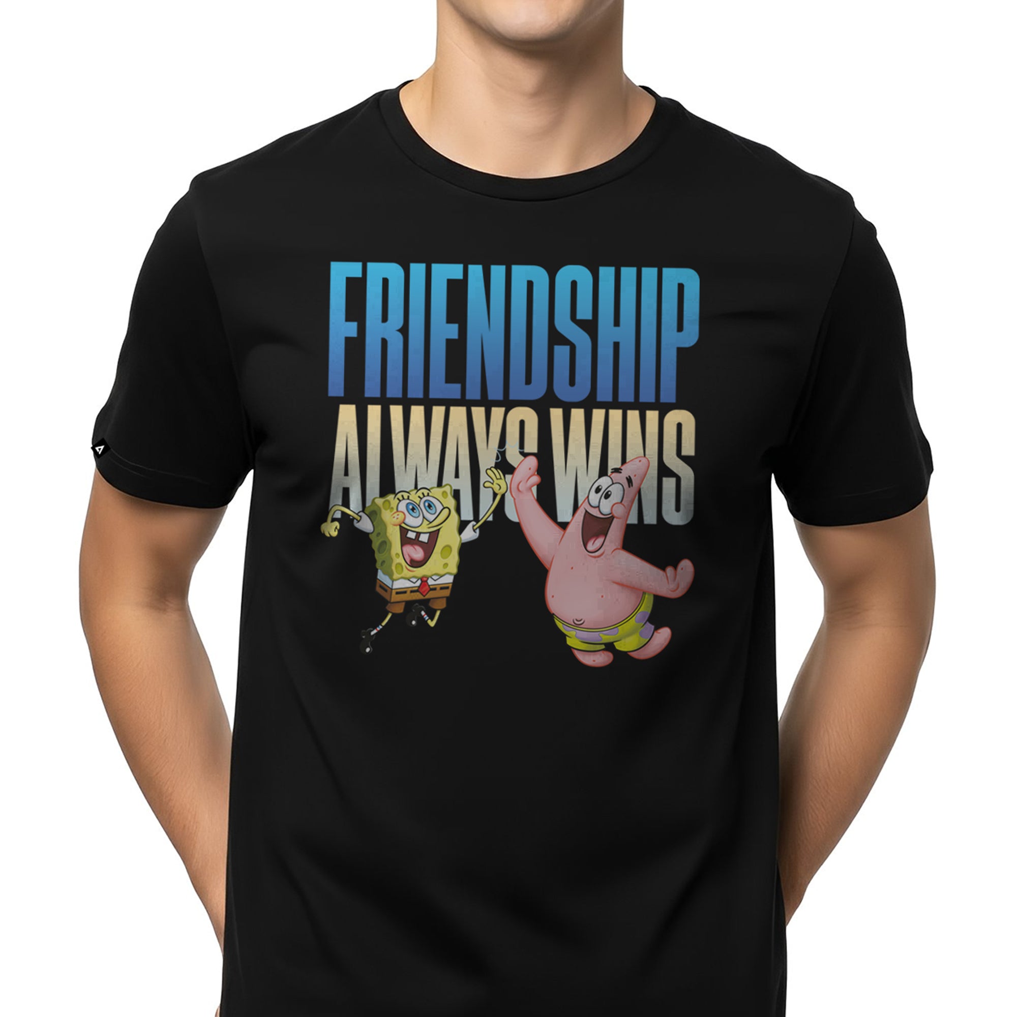 Playera Bob Esponja Hombre Mujer Blanco Friendship