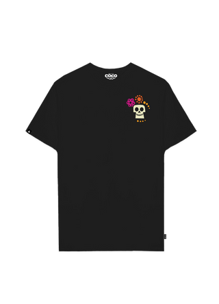 Playera Coco Hombre Mujer Negro Disney Pixar Original Miguel Calavera