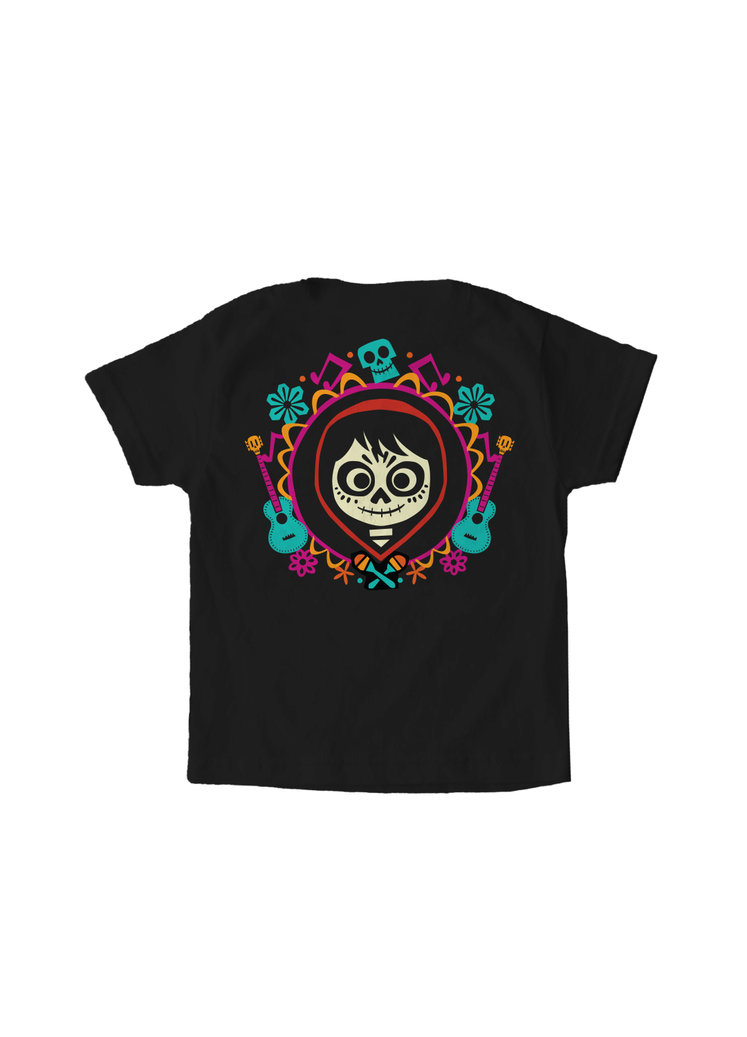 Playera Niño Coco Niño Niña Negro Disney Pixar Original Seize yor Moment - Fan Army