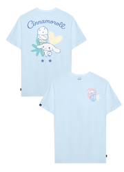 Playera Hombre Mujer Azul Cielo Cinnamoroll Ice Tea - Fan Army