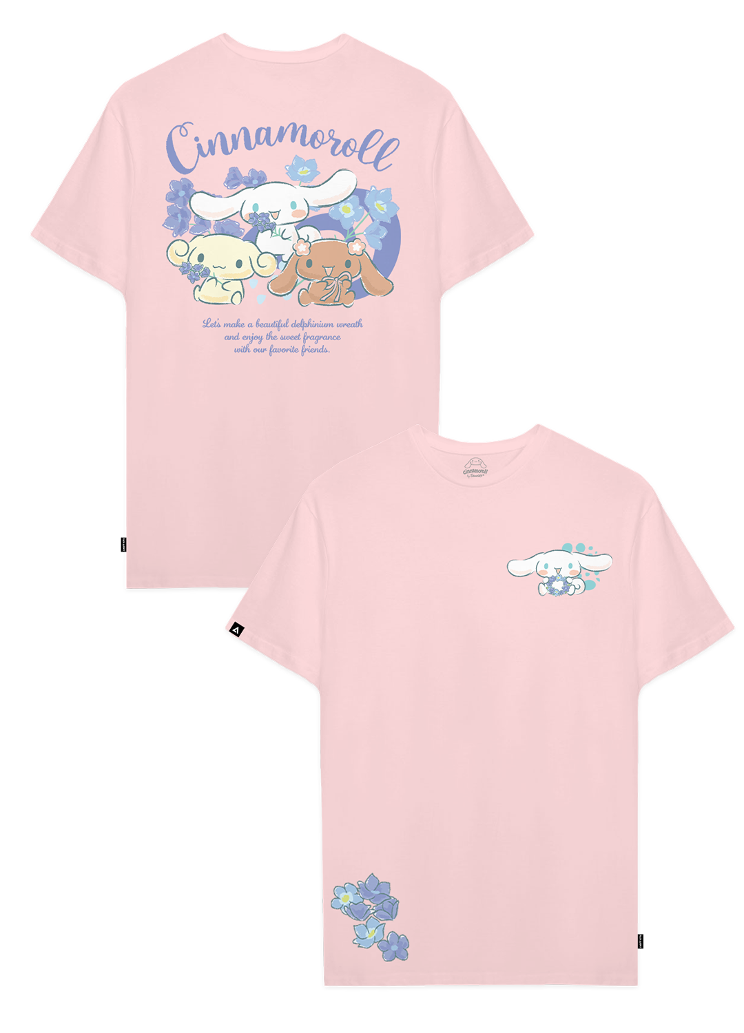 Playera Hombre Mujer Rosa Cinnamoroll Sweet Fragance - Fan Army
