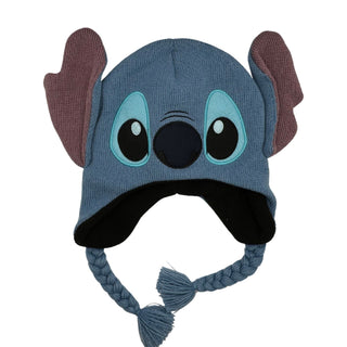 Set Gorro 3D con Guantes Stitch Azul Beanie Original - Fan Army