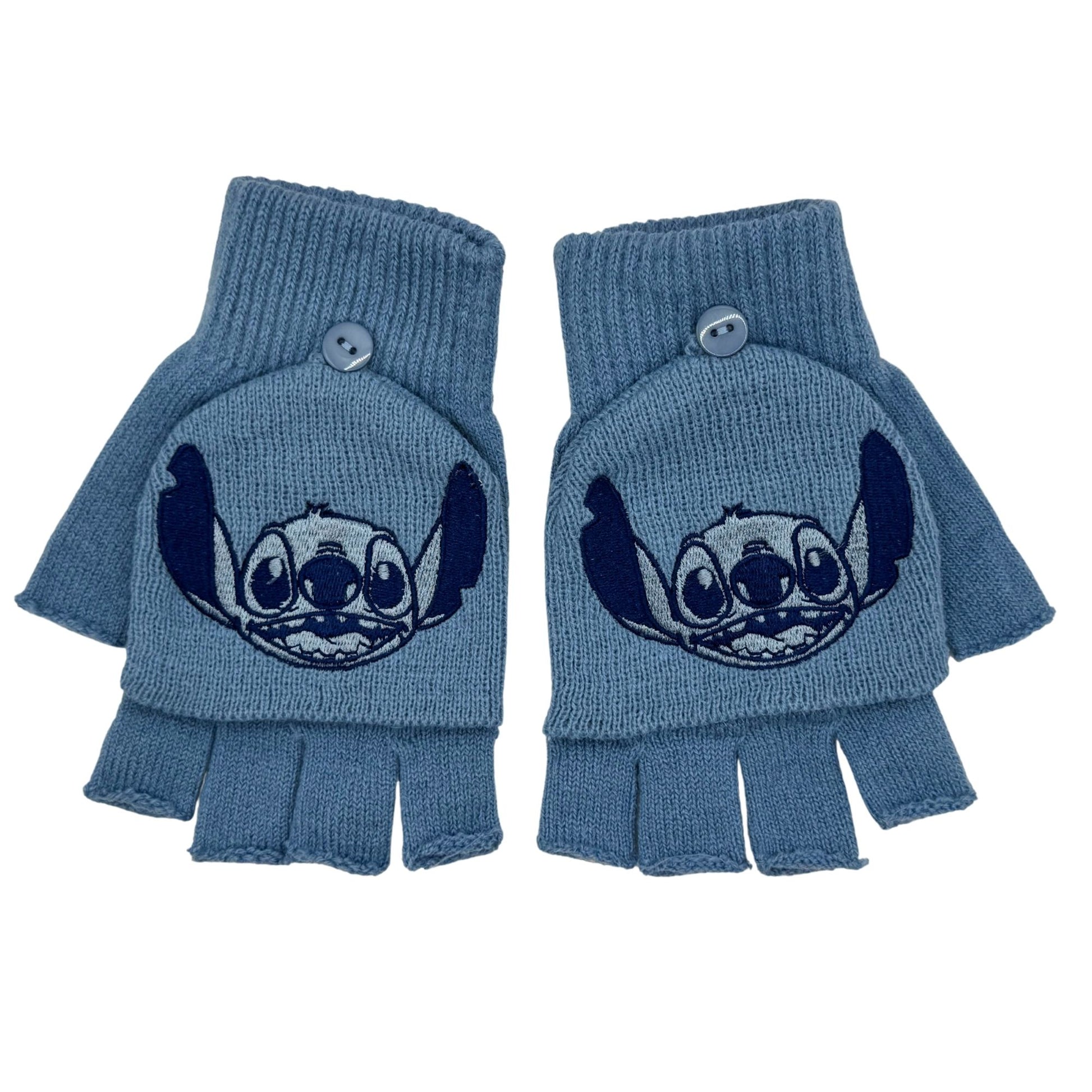 Guantes Convertibles Stitch Full Face Original - Fan Army