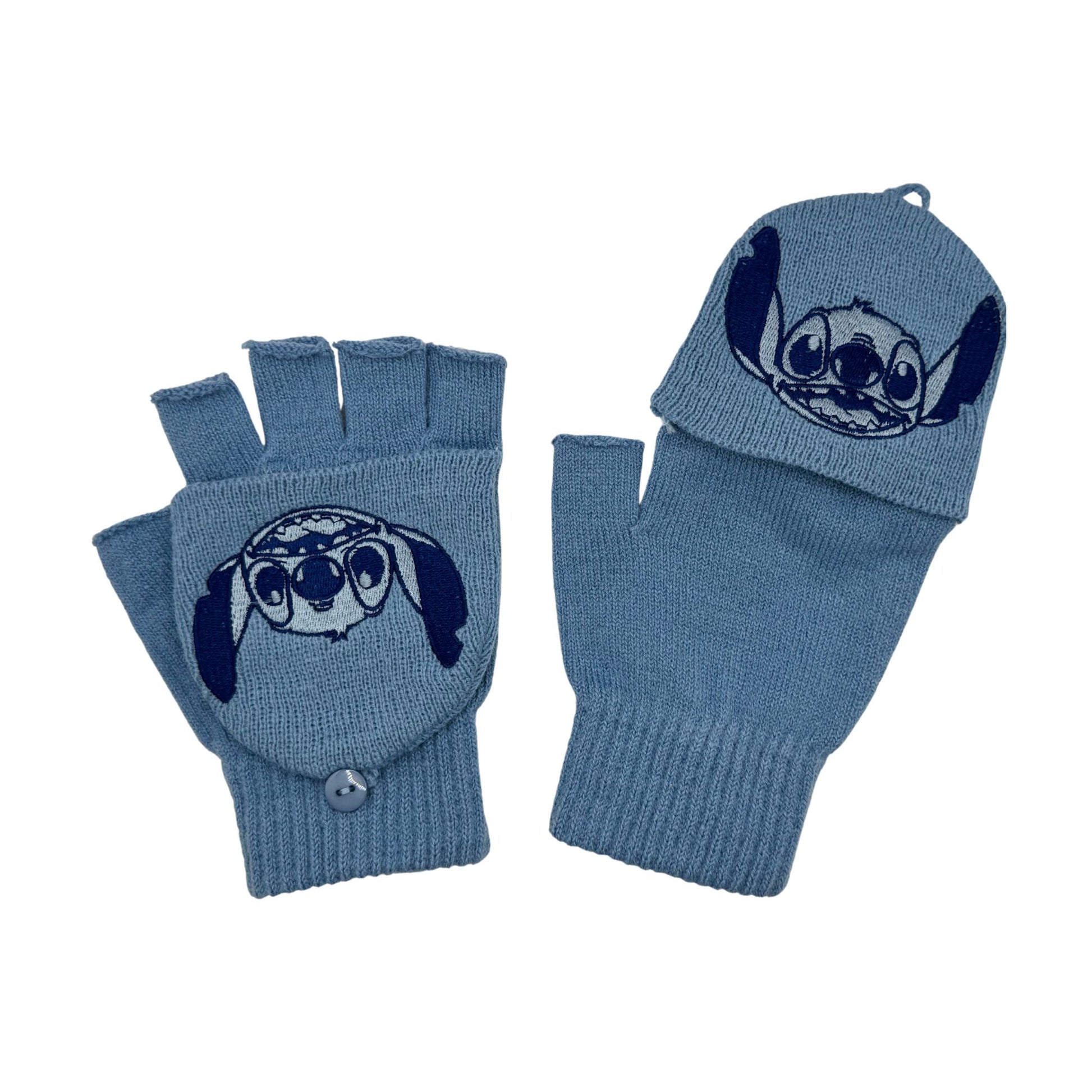 Guantes Convertibles Stitch Full Face Original - Fan Army