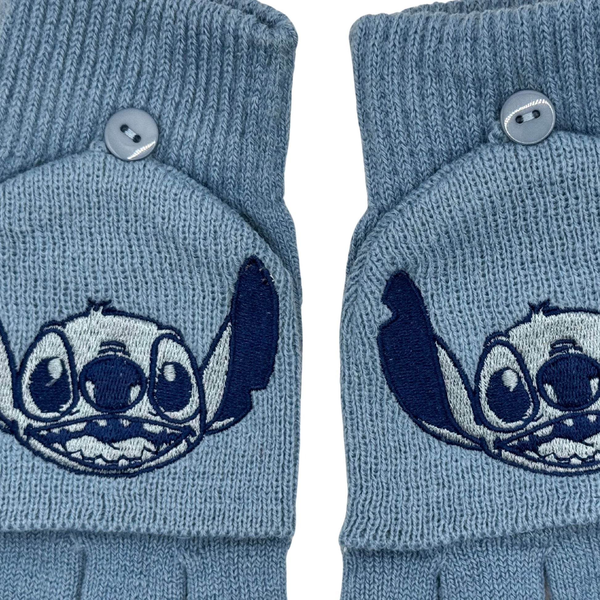 Guantes Convertibles Stitch Full Face Original - Fan Army
