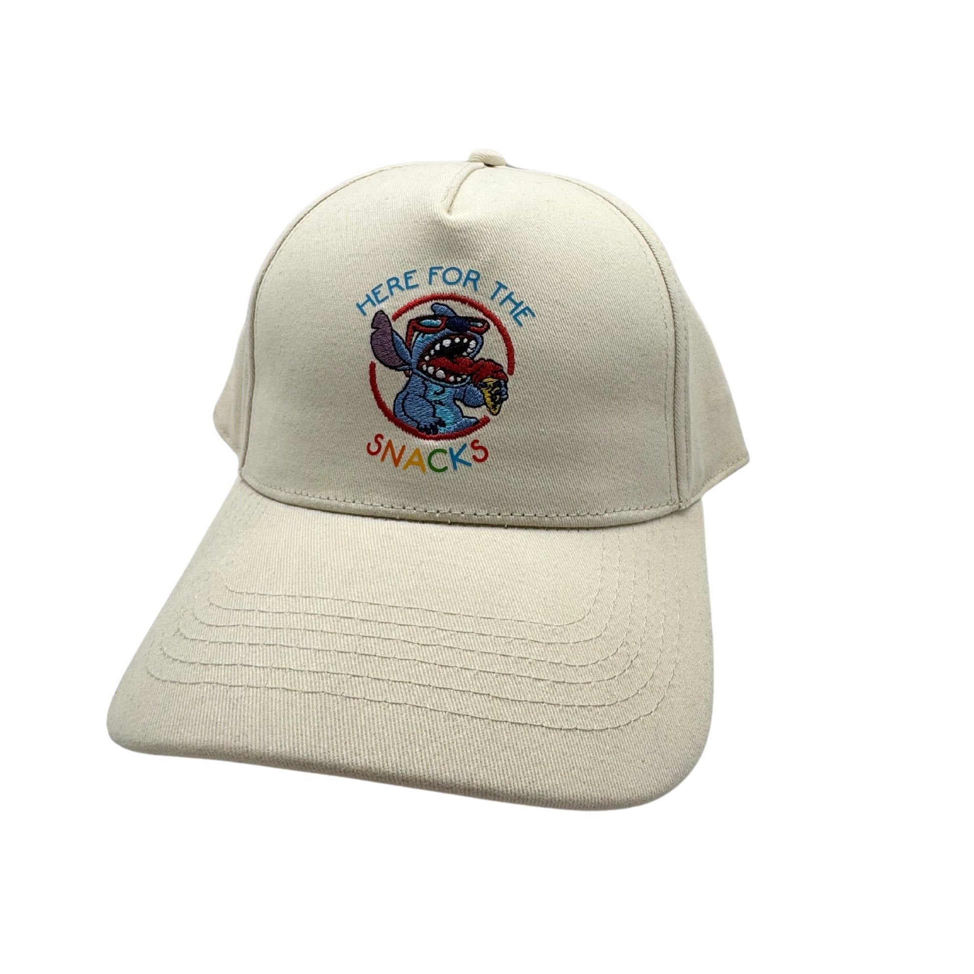Gorra Bordada Stitch Here for the Snacks Disney Original - Fan Army