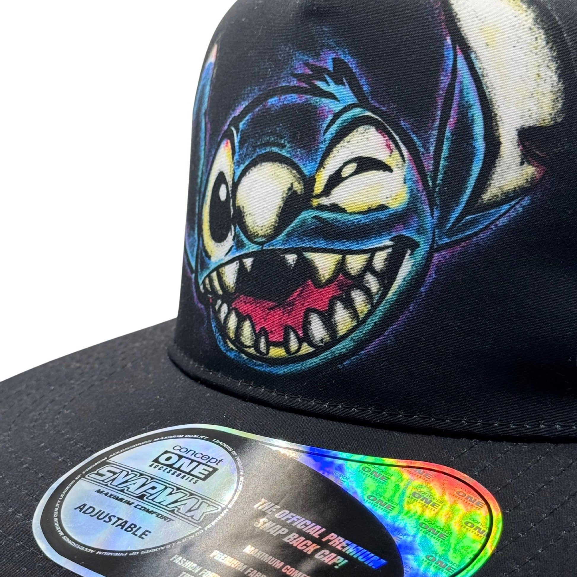 Gorra Plana Stitch Wild One Disney Original - Fan Army