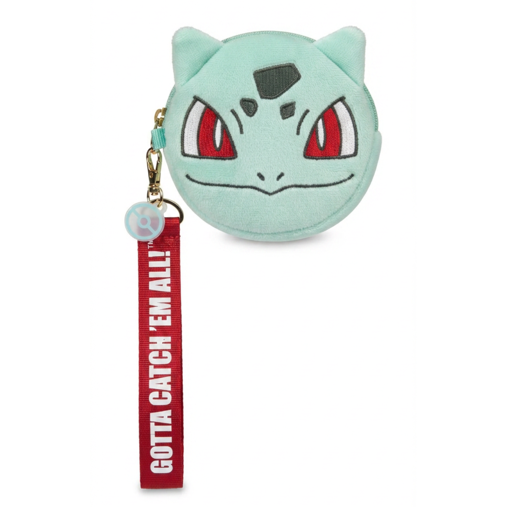 Monedero Pokémon Bulbasaur Verde con Correa Oficial