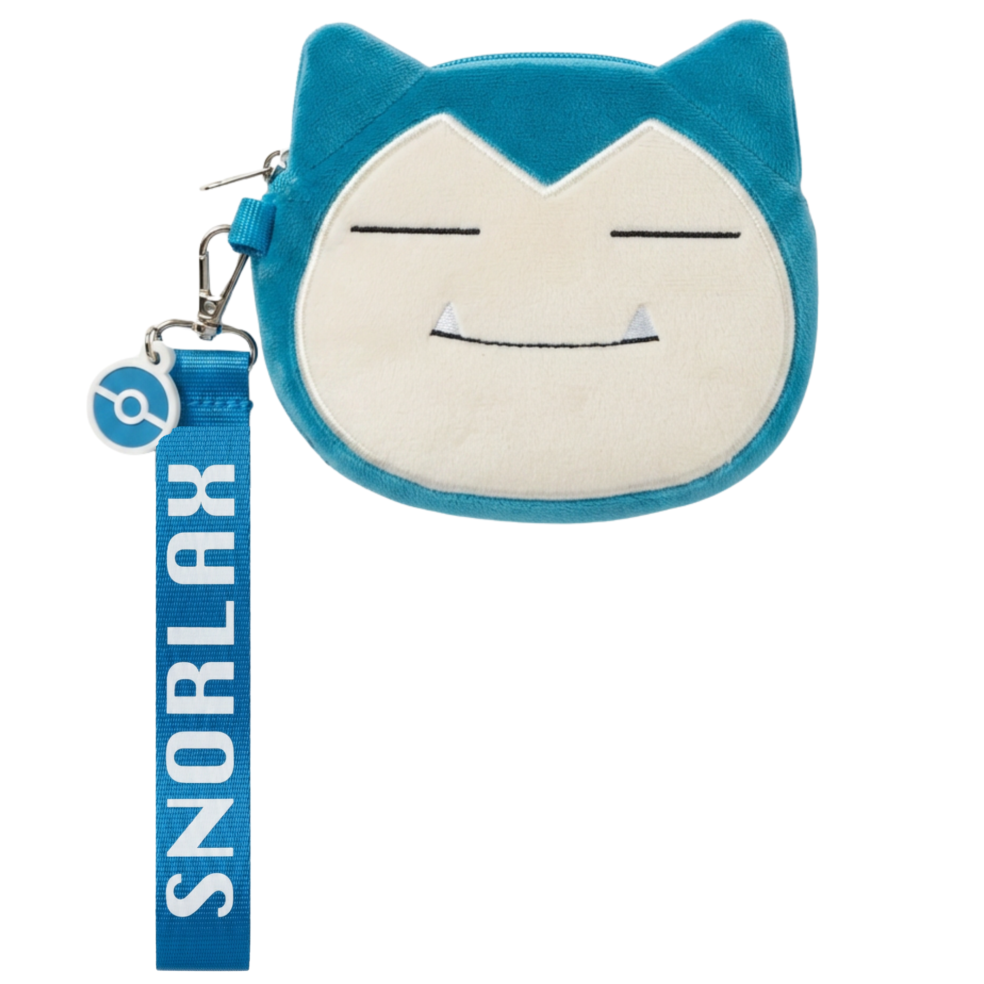 Monedero Pokémon Snorlax de Peluche con Correa Azul
