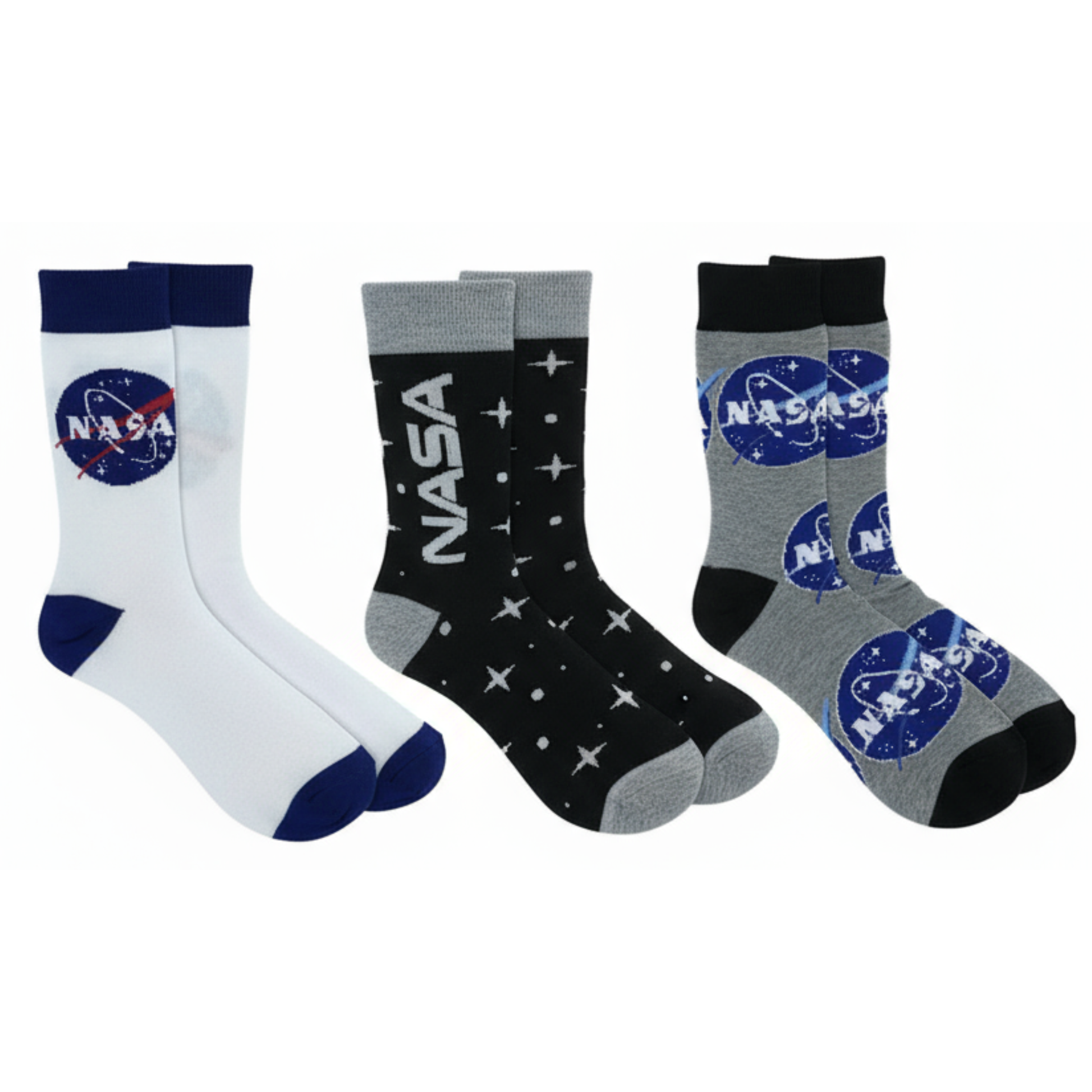 Set de 3 Calcetas NASA - Fan Army