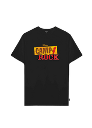 Playera Camp Rock Hombre Mujer Negro Disney Original Logo