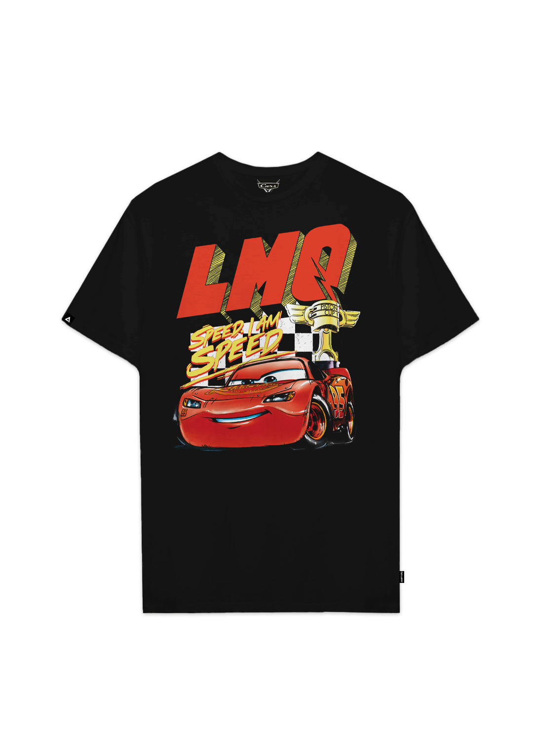 Playera Cars Hombre Mujer Negro Disney Pixar Original Forever Fast