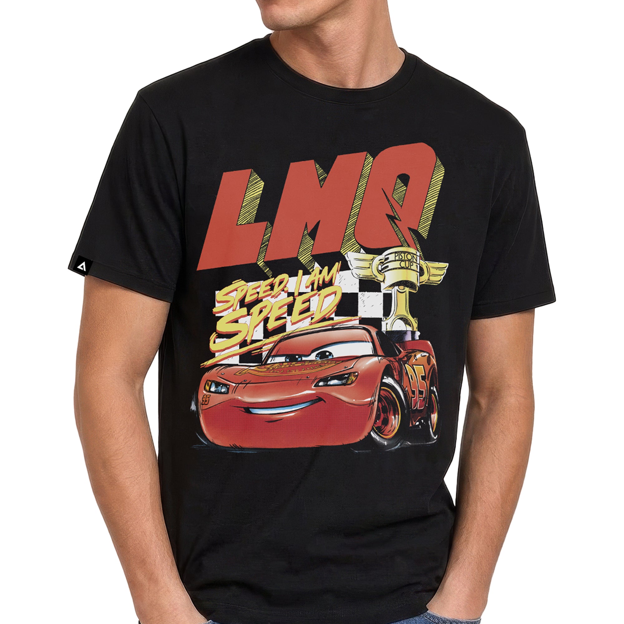 Playera Cars Hombre Mujer Negro Disney Pixar Original Forever Fast