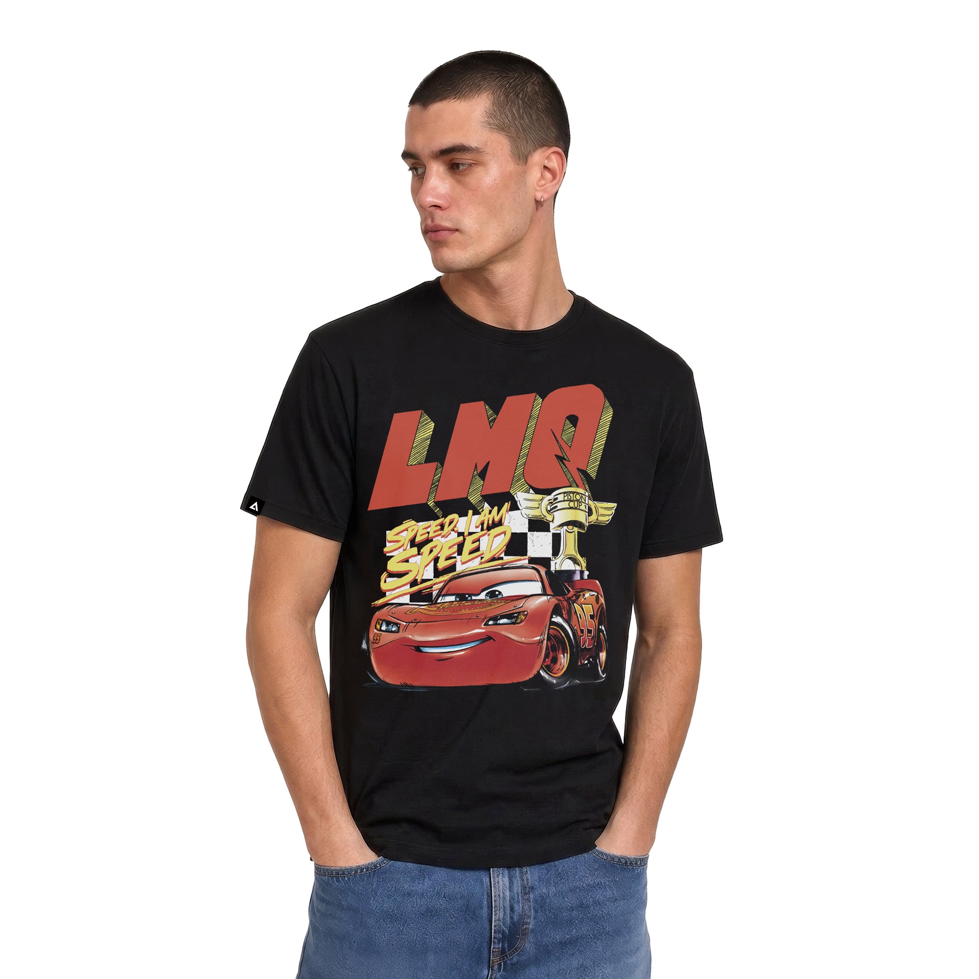 Playera Cars Hombre Mujer Negro Disney Pixar Original Forever Fast
