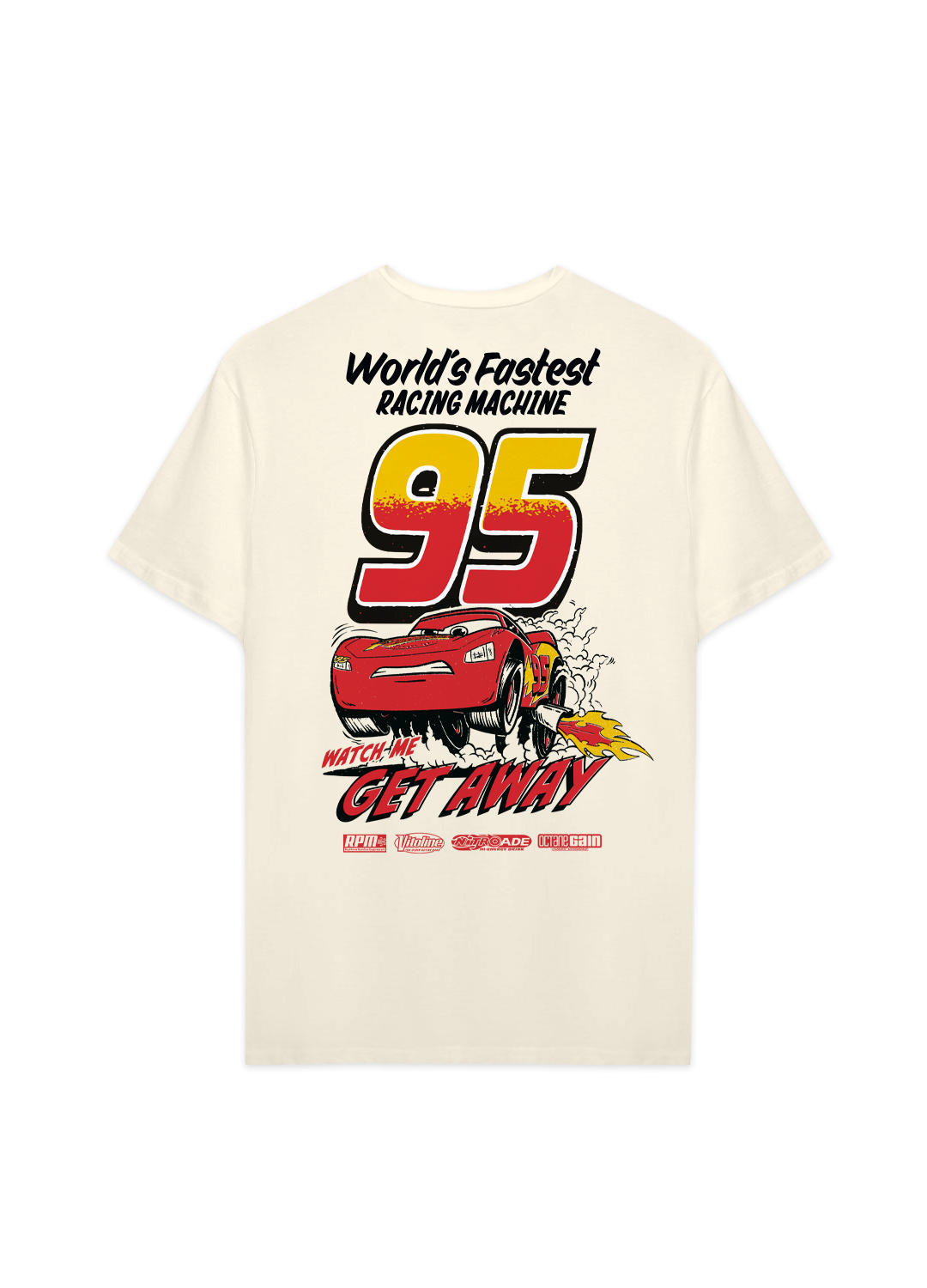Playera Cars Hombre Mujer Arena Disney Pixar Original Lighting McQueen