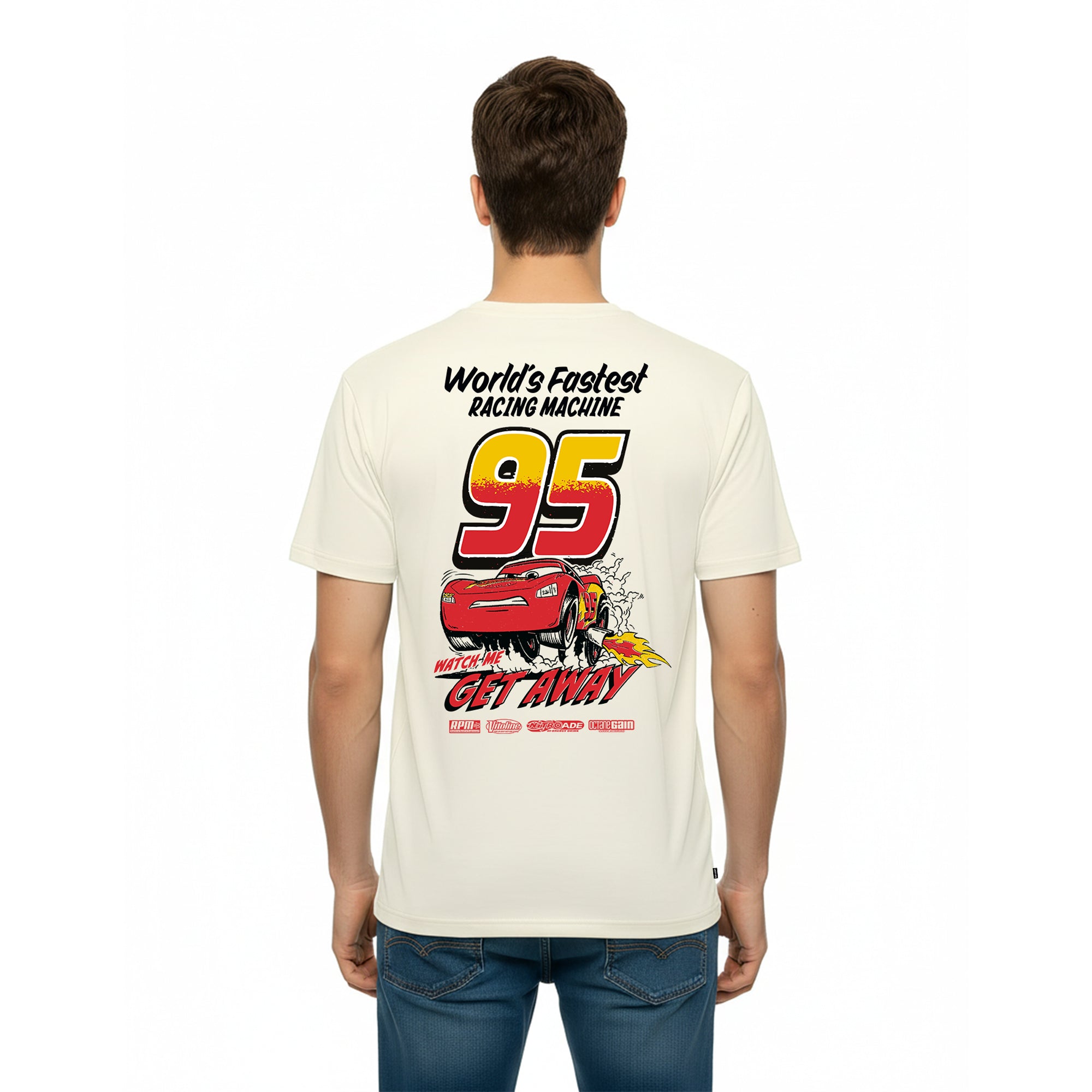Playera Cars Hombre Mujer Arena Disney Pixar Original Lighting McQueen