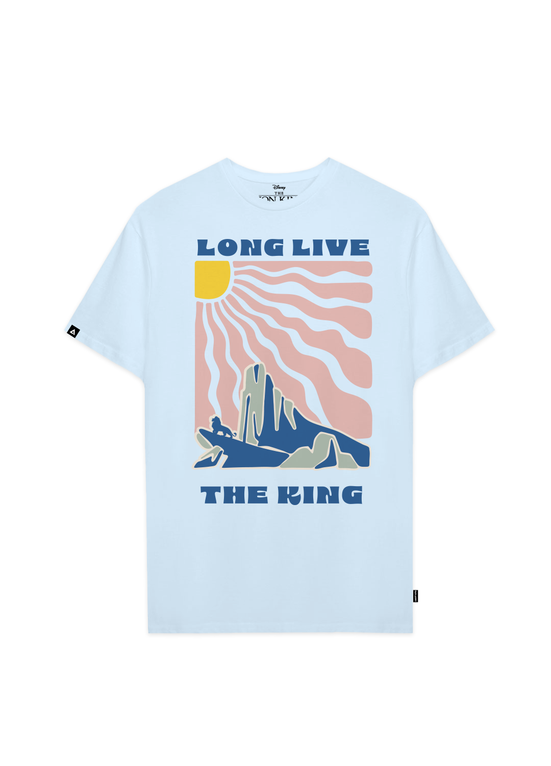 Playera El Rey León Hombre Mujer Azul Cielo Clásicos Disney Original Long Live The King - Fan Army