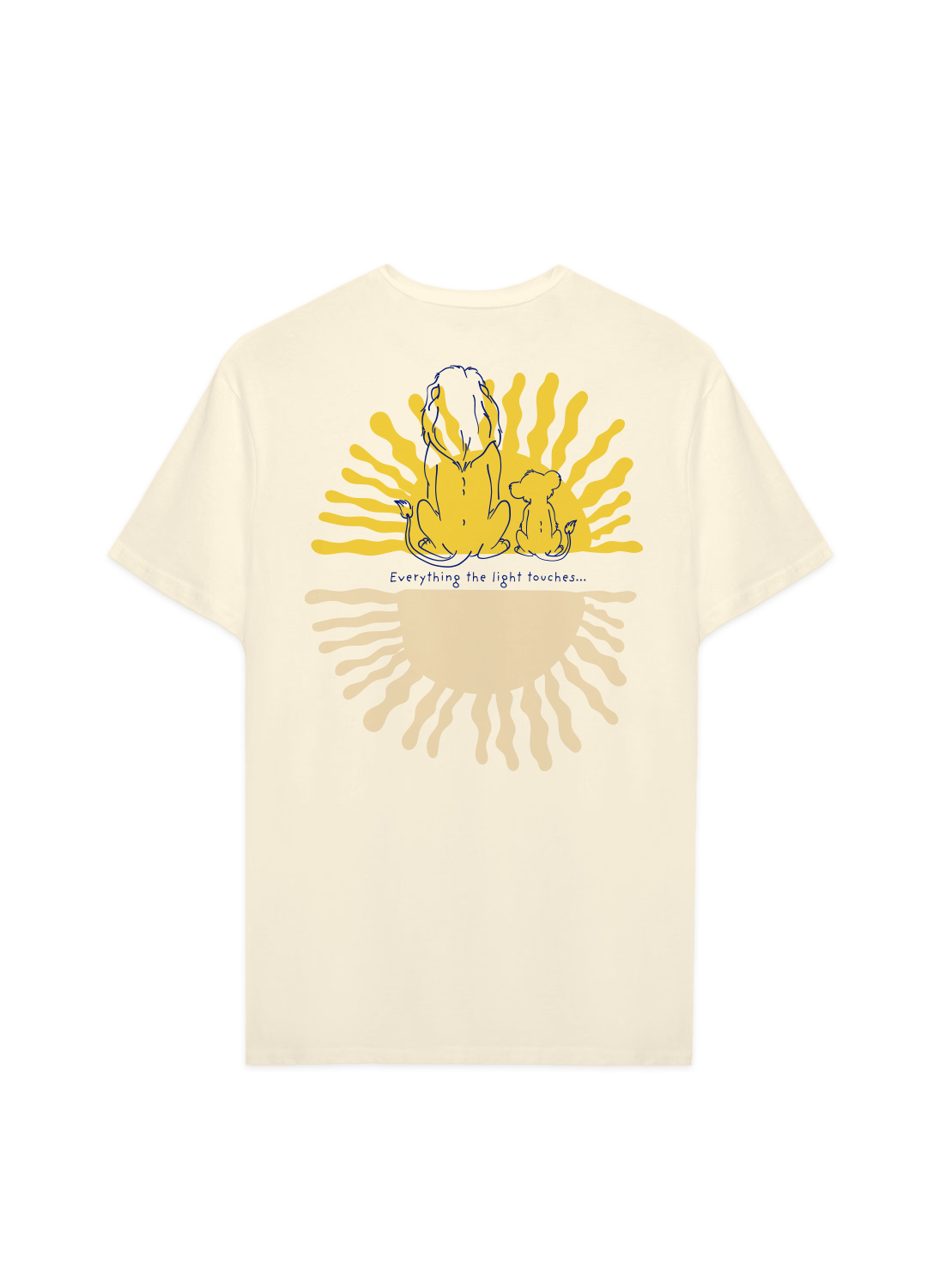 Playera El Rey León Hombre Mujer Arena Clásicos Disney Original Everything the light touches... - Fan Army