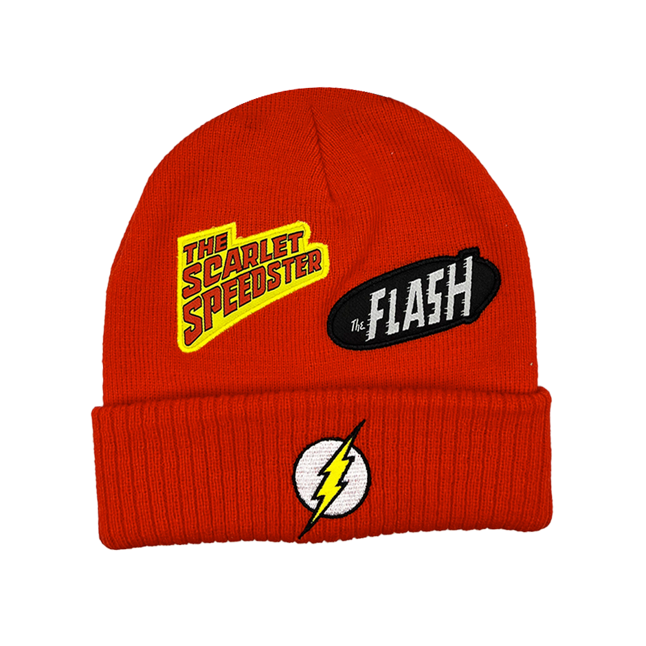 Beanie DC Comics Flash Parches - Fan Army