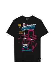 Playera Daredevil Hombre Mujer Negro MARVEL Original Without Fear