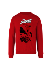 Sudadera Daredevil Hombre Mujer Rojo MARVEL Original Abogado del Diablo