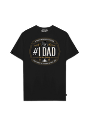 Playera Star Wars Día del Padre #1 Dad - Fan Army