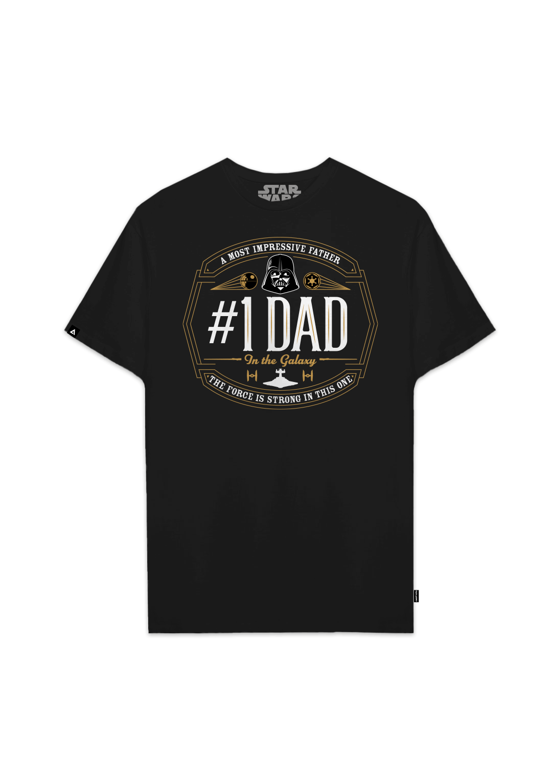 Playera Star Wars Día del Padre #1 Dad - Fan Army