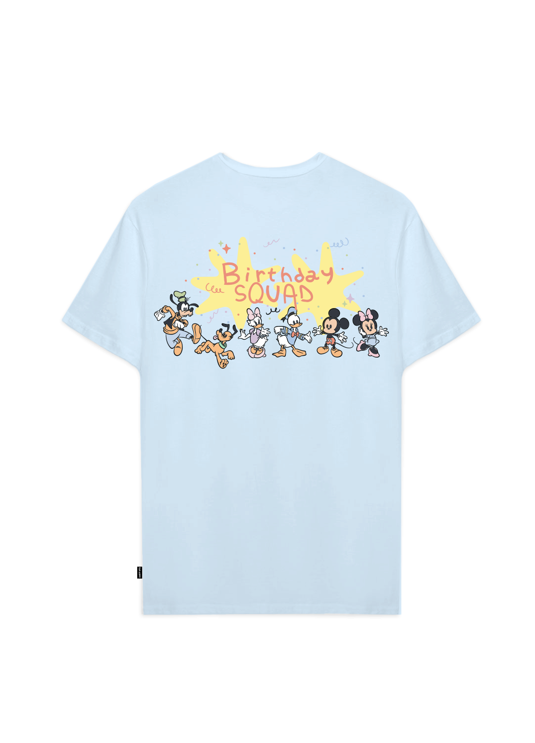 Playera Personalizada Birthday Squad Mickey and Friends