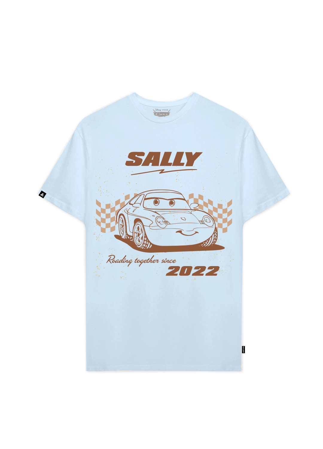 Playera Personalizable Cars Sally Roading Since