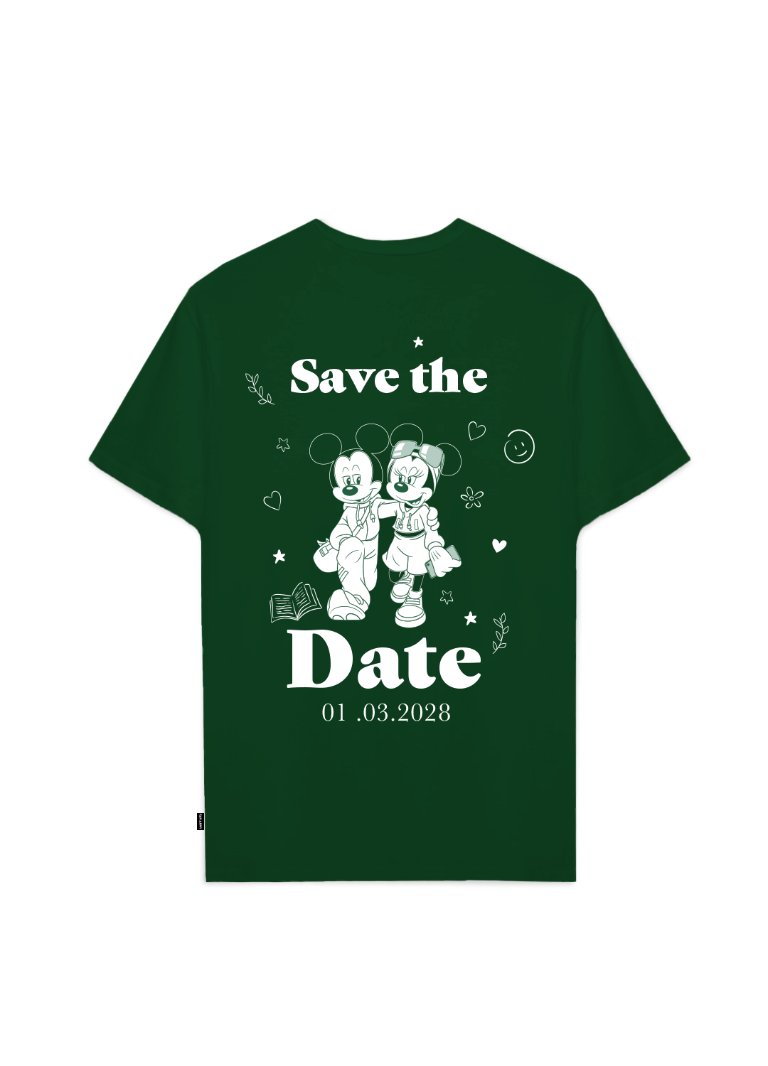 Playera Personalizable Husband Save the Date
