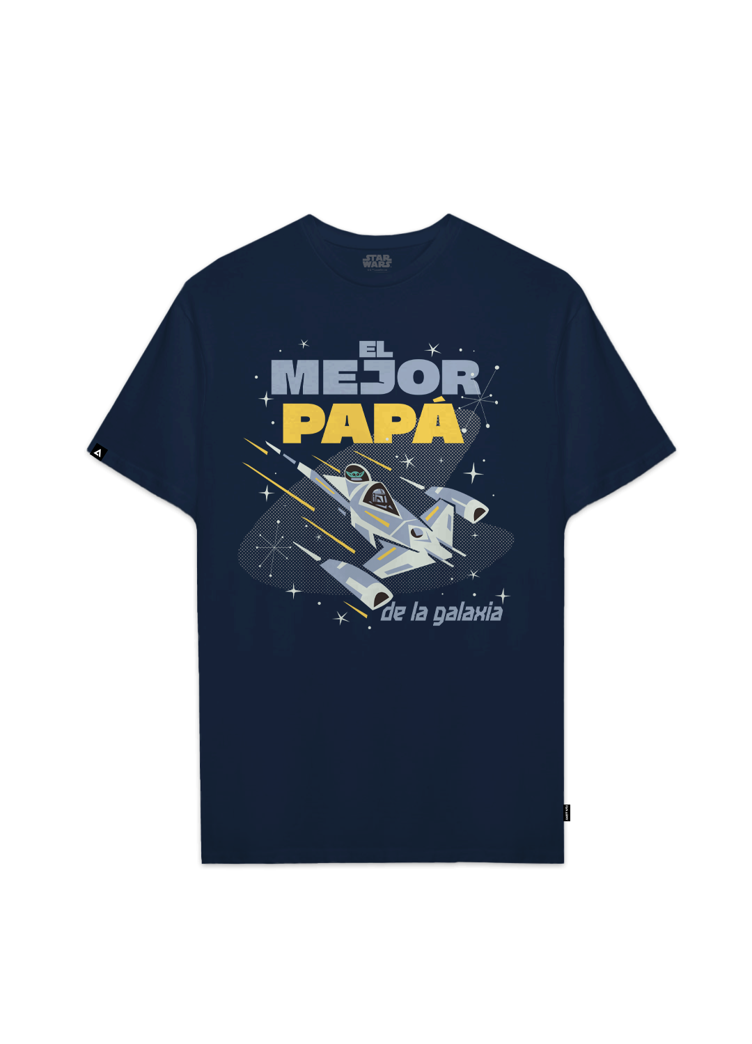 Playera Star Wars Día del Padre El mejor papá de la galaxia - Fan Army