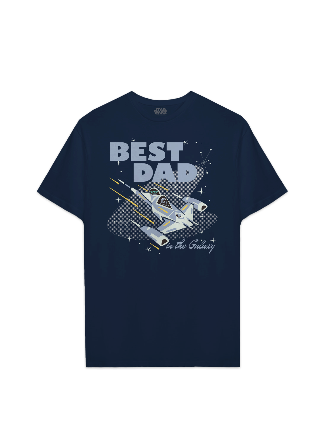 Playera Star Wars Día del Padre El mejor papá de la galaxia - Fan Army